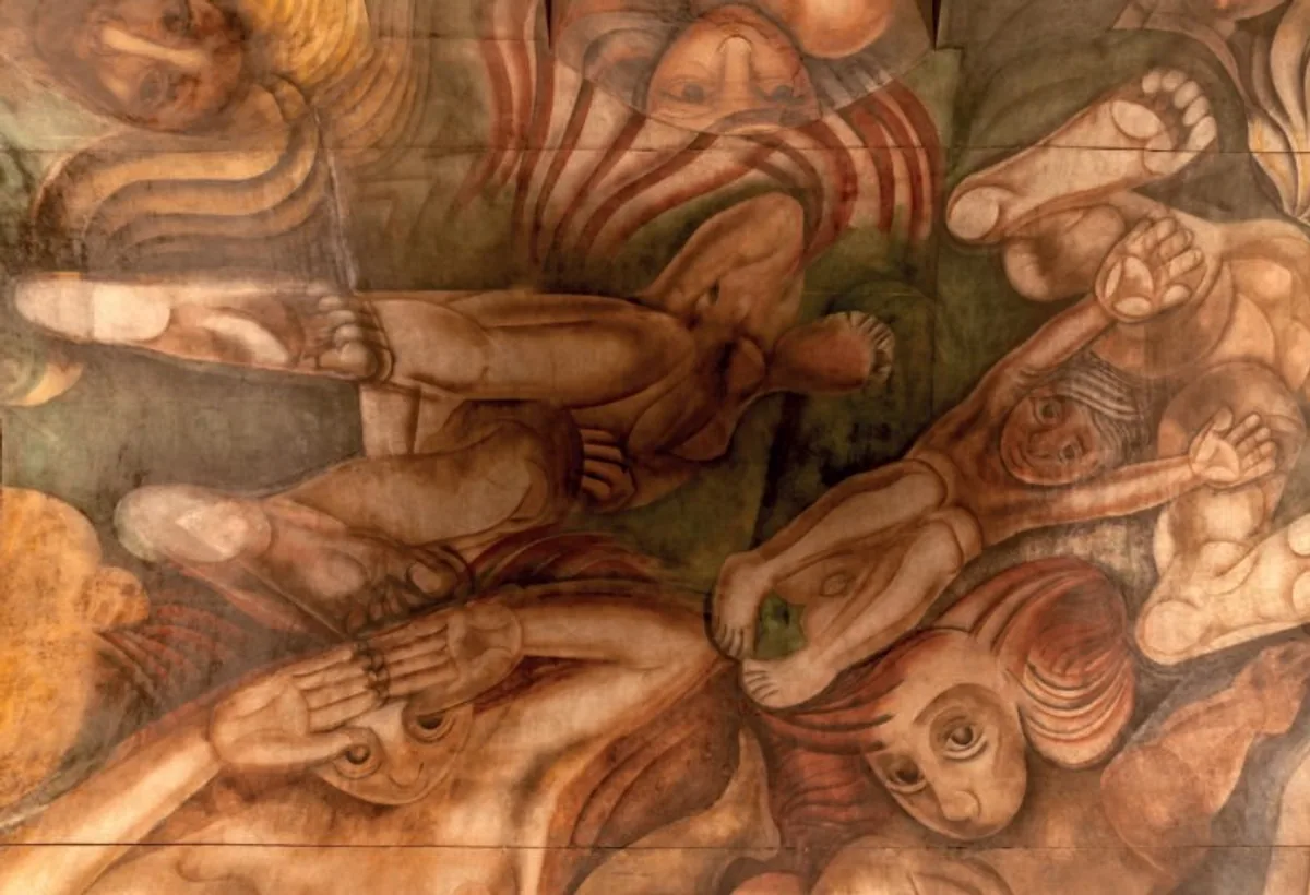 Imagen de la exposición Ejercicio Plástico El mural de David Alfaro Siqueiros